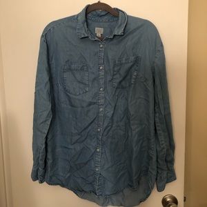 Denim shirt